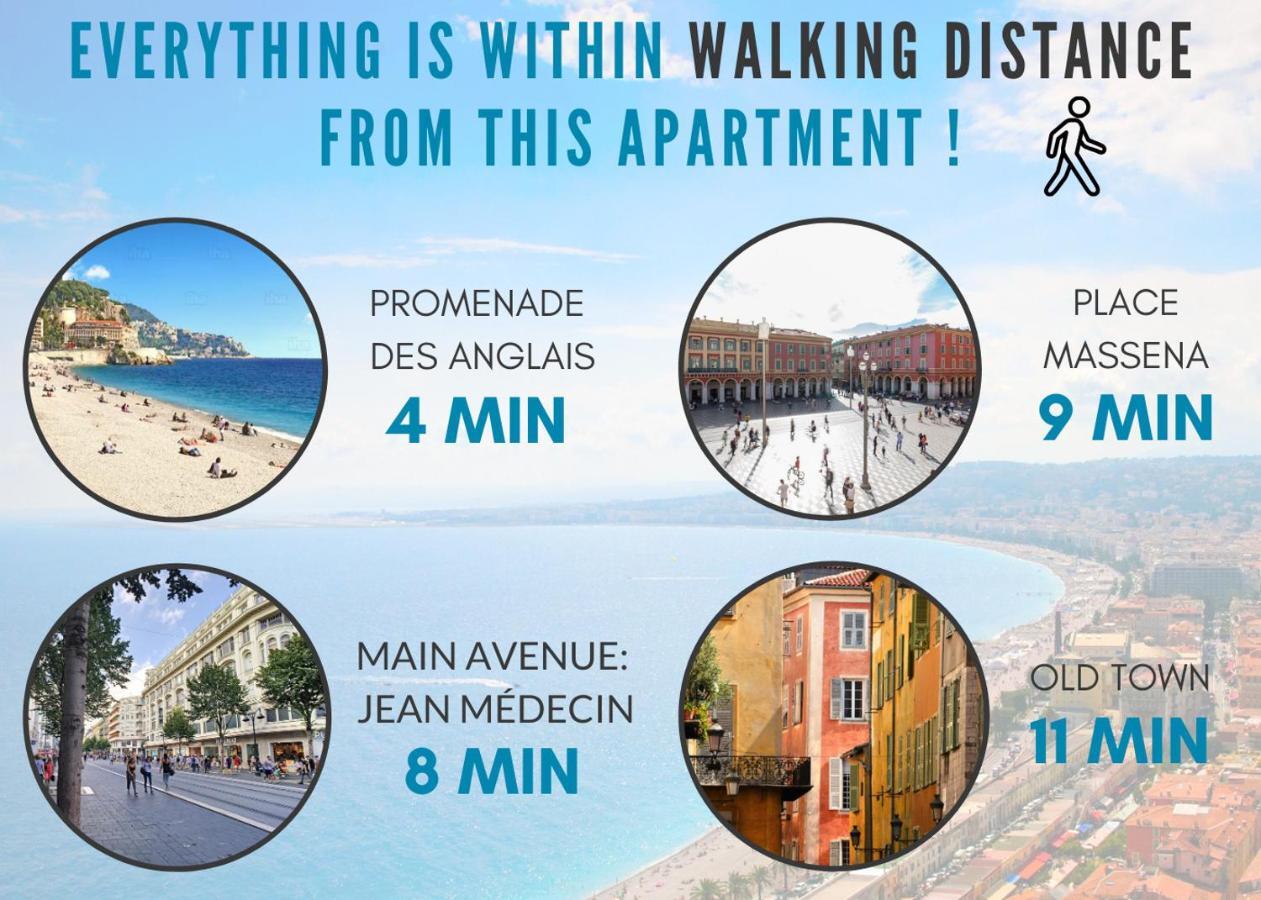 Nestor&Jeeves - Dalpozzo Grande - Central - Close Beaches Nice Luaran gambar